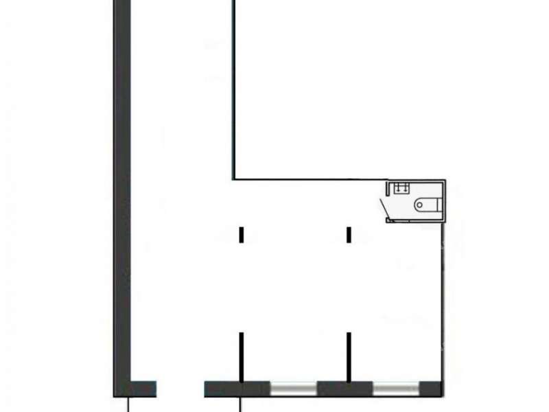 помещение под торговую площадь на улице Исполкома