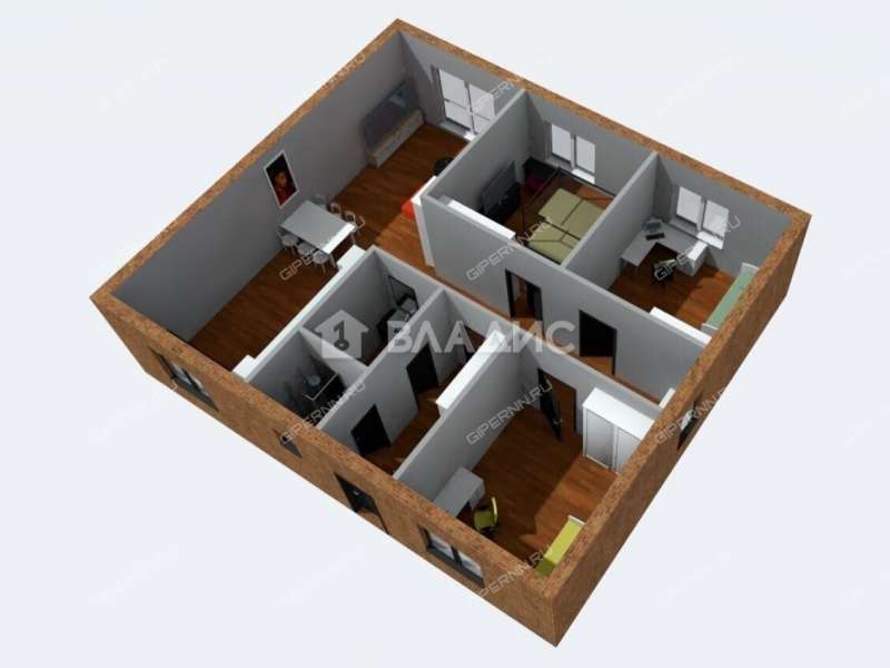 дом на улице Речная деревня Карабатово