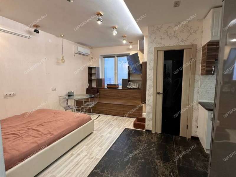 однокомнатная квартира на улице Красная Поляна дом 1 деревня Афонино