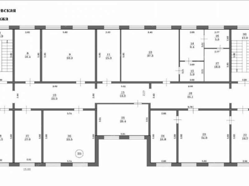 помещение под офис на Гордеевской улице