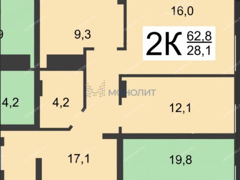 2-komnatnaya-ul-krasnozvezdnaya-d-25 фото