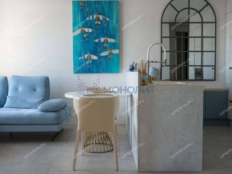 двухкомнатная квартира на улице Владимира Высоцкого дом 1