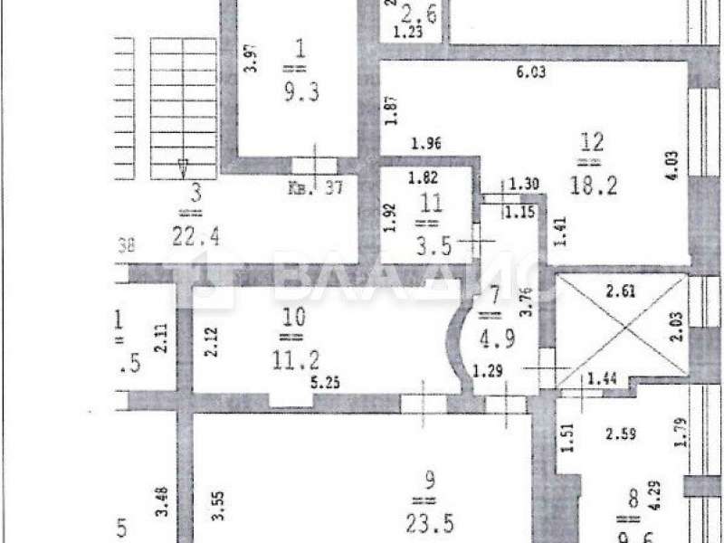 четырёхкомнатная квартира на улице Максима Горького дом 50