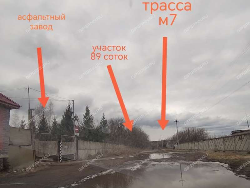 земельный участок под коммерческое использование в Кстовском районе Нижегородской области