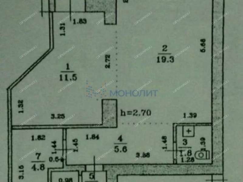помещение под недвижимость под салоны красоты, недвижимость для спорта, фитнеса на Лукерьинской улице город Кстово