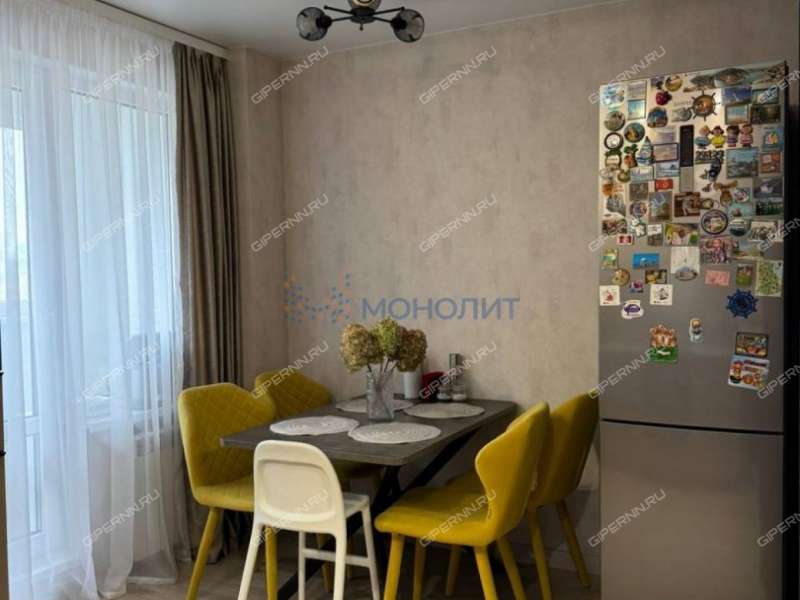 двухкомнатная квартира на улице Надежды Сусловой дом 22Б