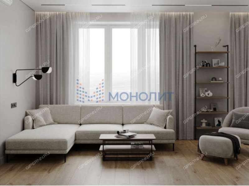 двухкомнатная квартира на Большей Печёрской улице дом 89