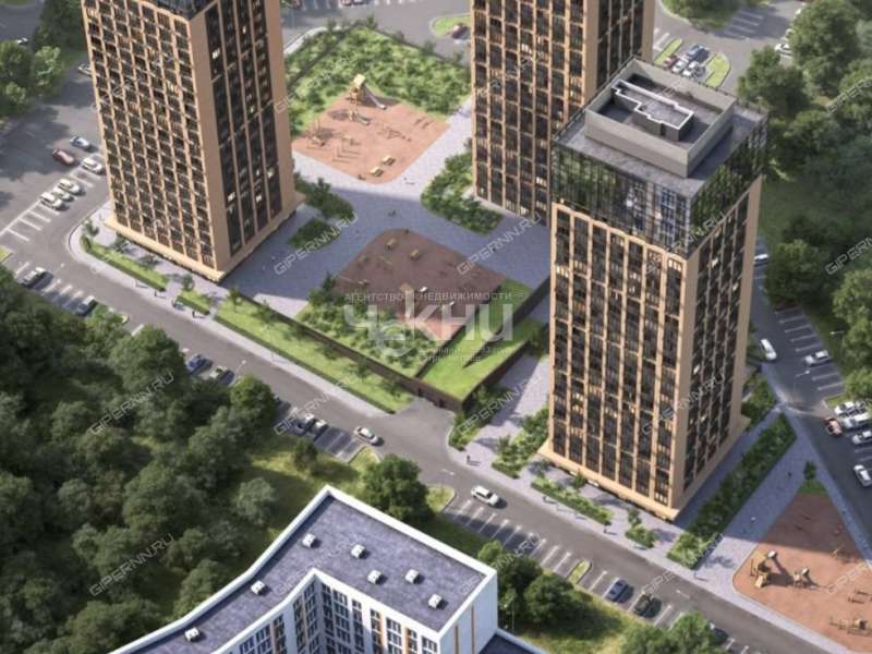 однокомнатная квартира в новостройке на Казанском шоссе