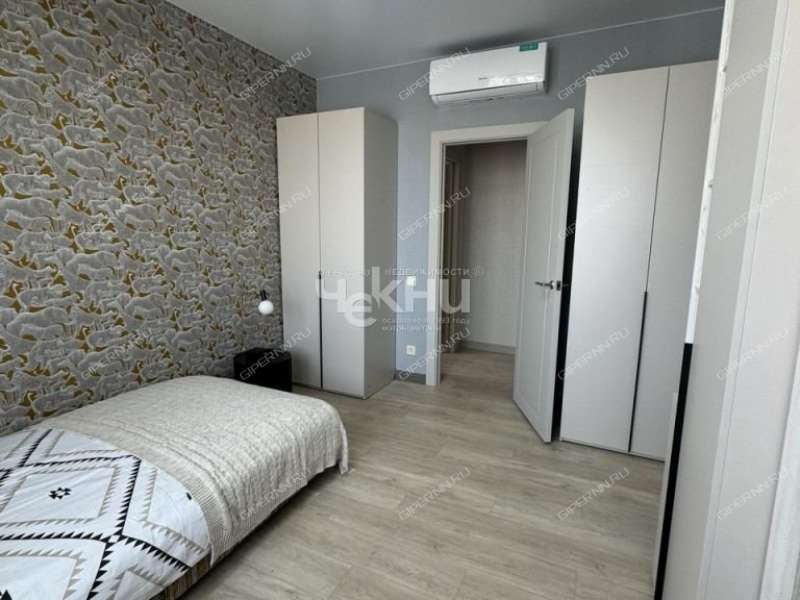 однокомнатная квартира в новостройке на улице Сергея Акимова