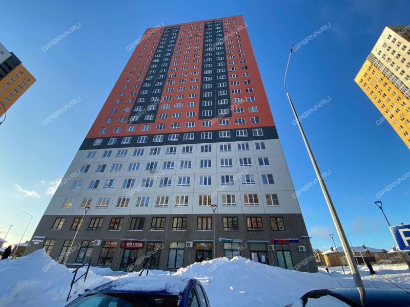 квартира-студия на Русской улице улице дом 3 деревня Анкудиновка