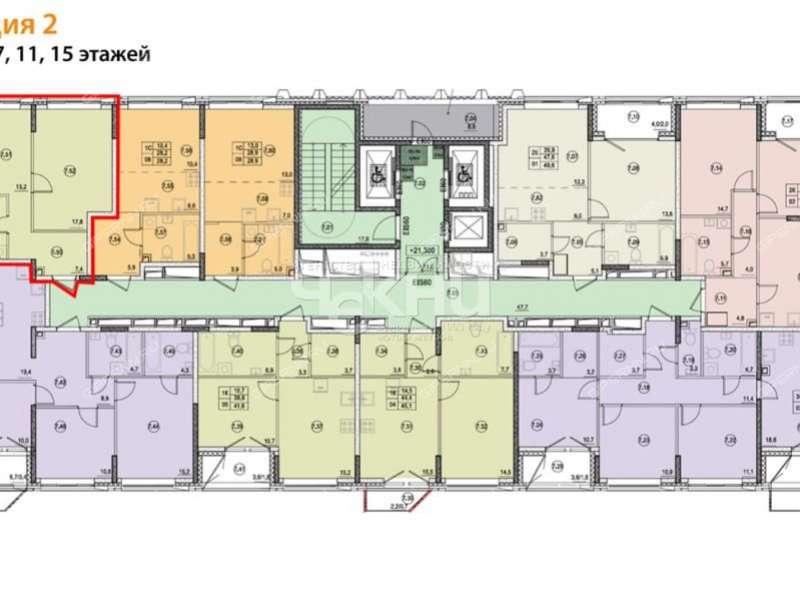 однокомнатная квартира на Черниговской улице