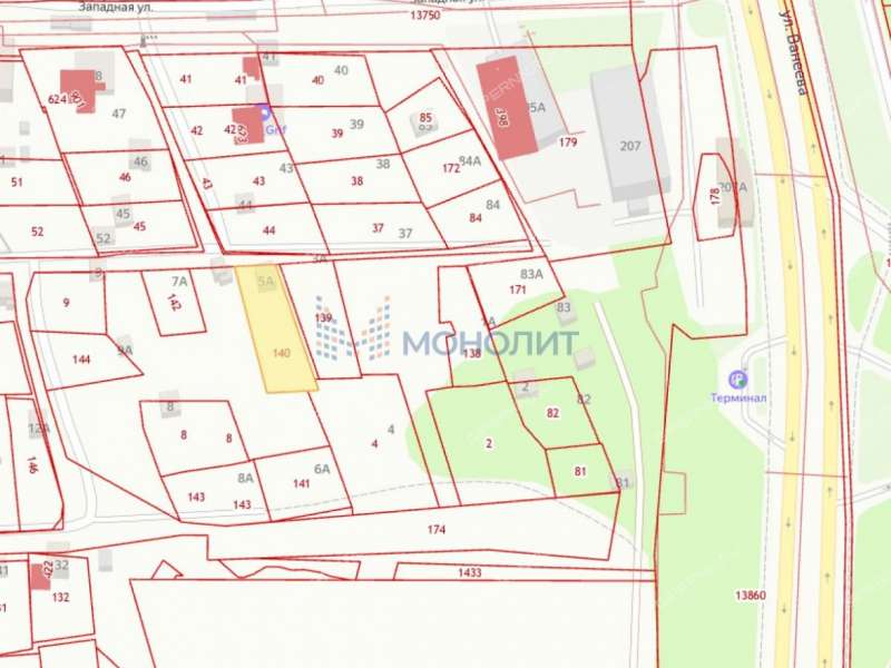 земельный участок 5,6 сотки Волга-3 садовое товарищество
