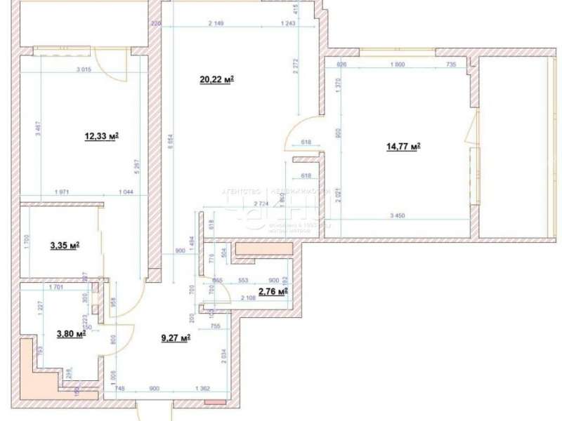 двухкомнатная квартира на улице Тимирязева дом 9  к2