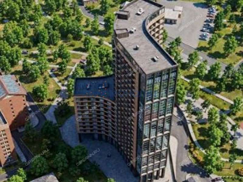 трёхкомнатная квартира в новостройке на улице 40 лет Октября