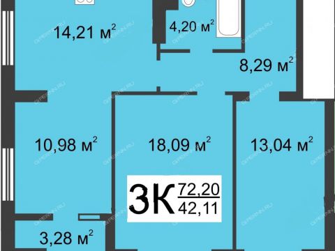 3-komnatnaya-derevnya-ankudinovka-kstovskiy-rayon фото