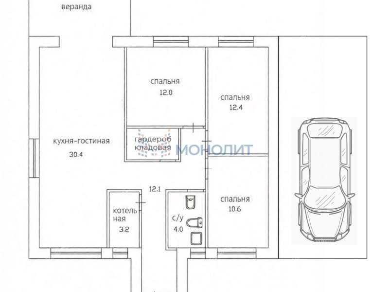 дом на улице Майская город Кстово
