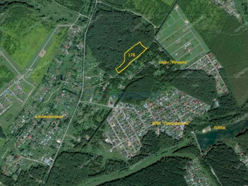 земельный участок под коттеджный посёлок в Богородском районе Нижегородской области