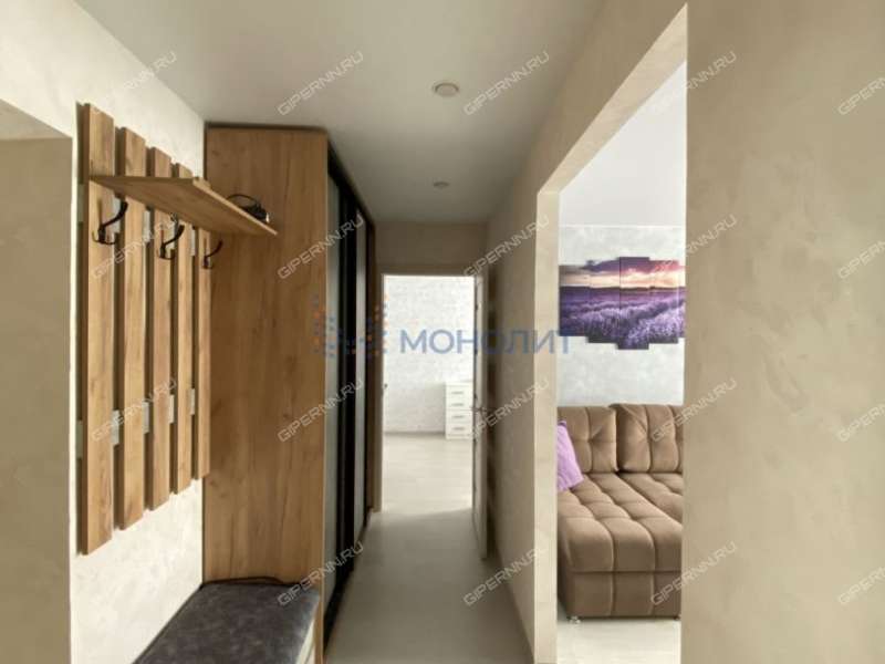 двухкомнатная квартира на проспекте Циолковского дом 48 город Дзержинск