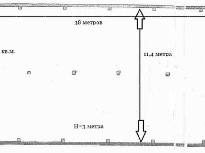 помещение под склад в Восточном проезде