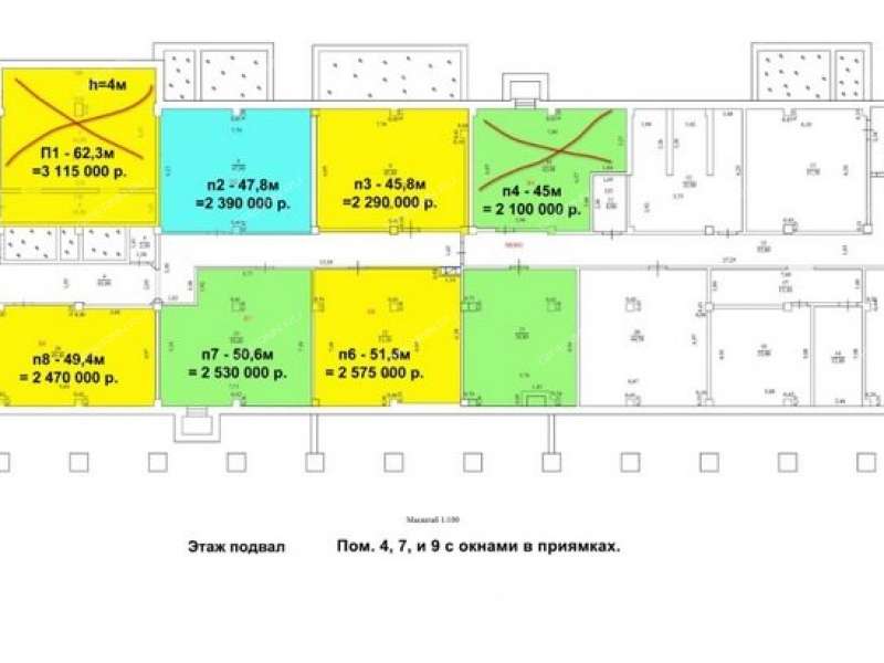 помещение под офис на Гордеевской улице