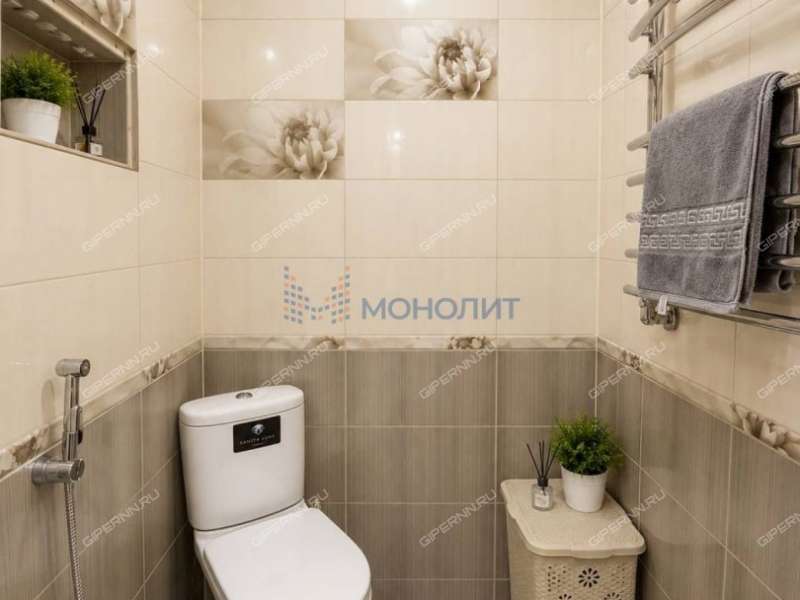 трёхкомнатная квартира на улице Космонавта Комарова дом 2 к2