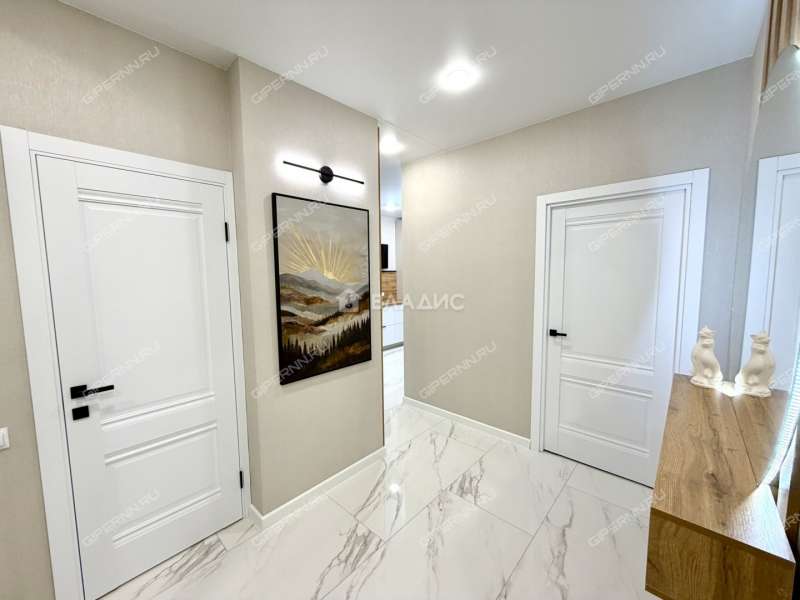 двухкомнатная квартира на улице Героя Советского Союза Аристархова дом 9