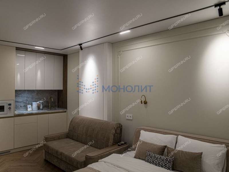 квартира-студия на улице Родионова дом 136Б