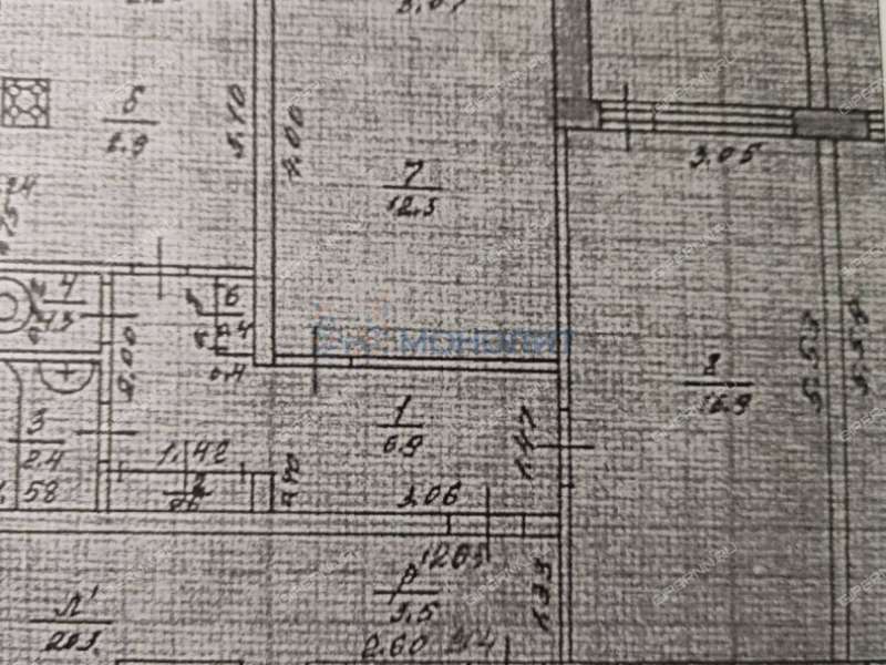 двухкомнатная квартира на Космической улице дом 13