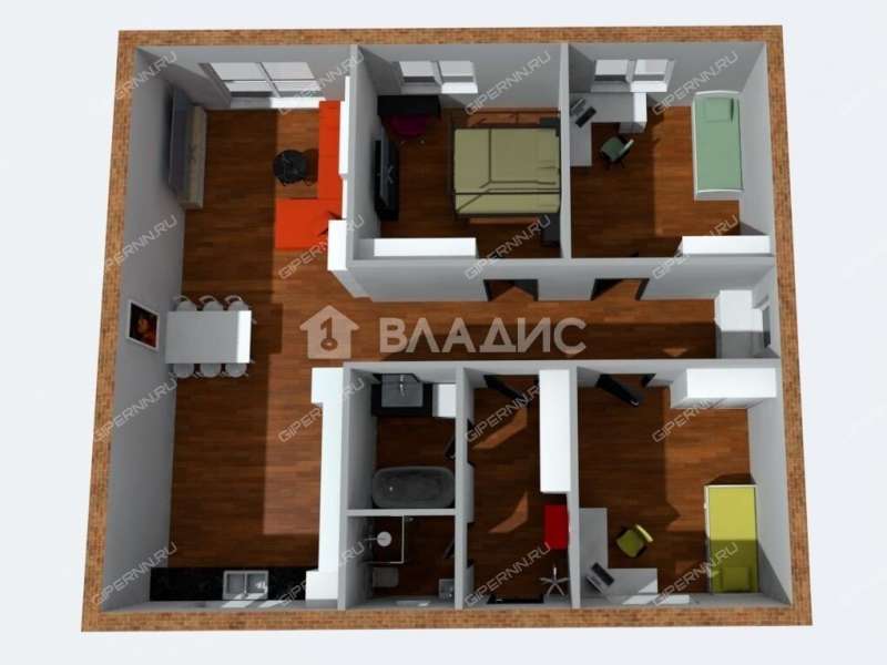 дом на улице Речная деревня Карабатово