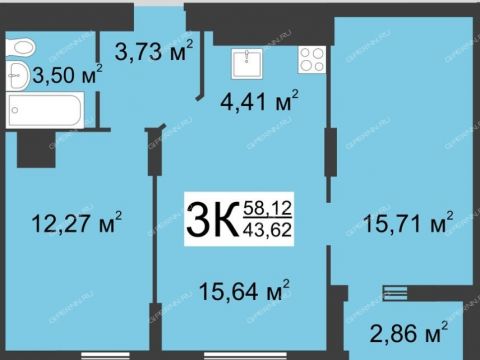 3-komnatnaya-derevnya-ankudinovka-kstovskiy-rayon фото