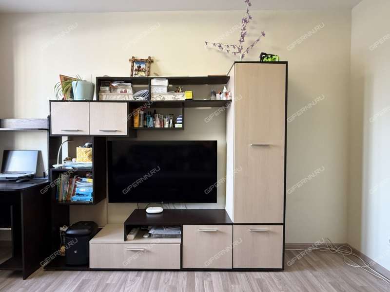 однокомнатная квартира на Космической улице дом 34 к2