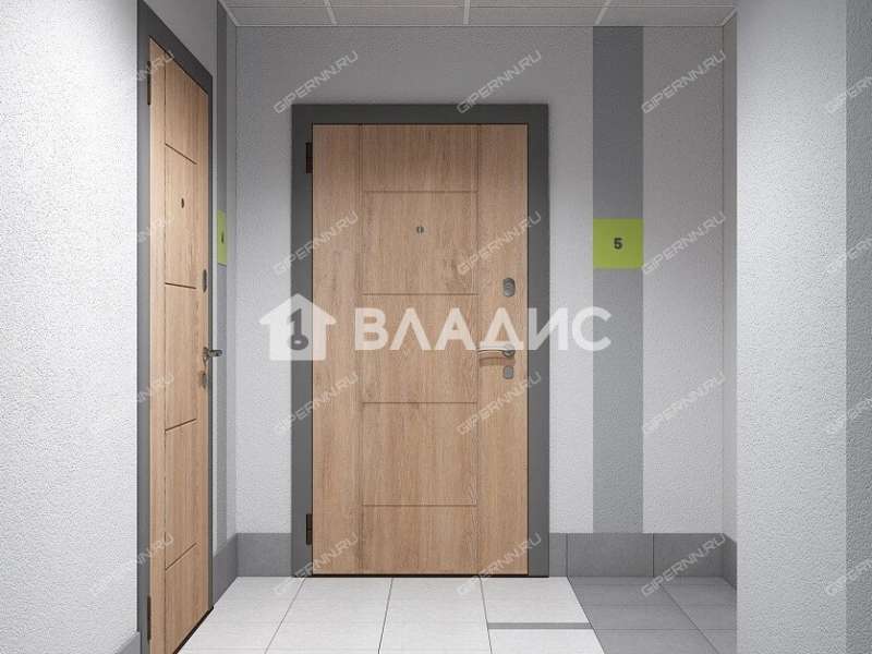 трёхкомнатная квартира на  у дер. Кузнечиха, 9