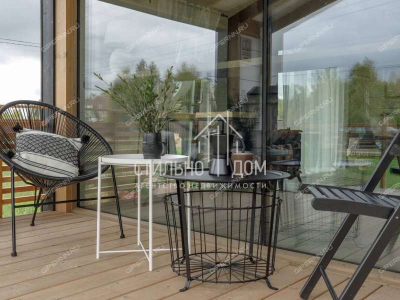 дом на Магистральной улице деревня Афонино