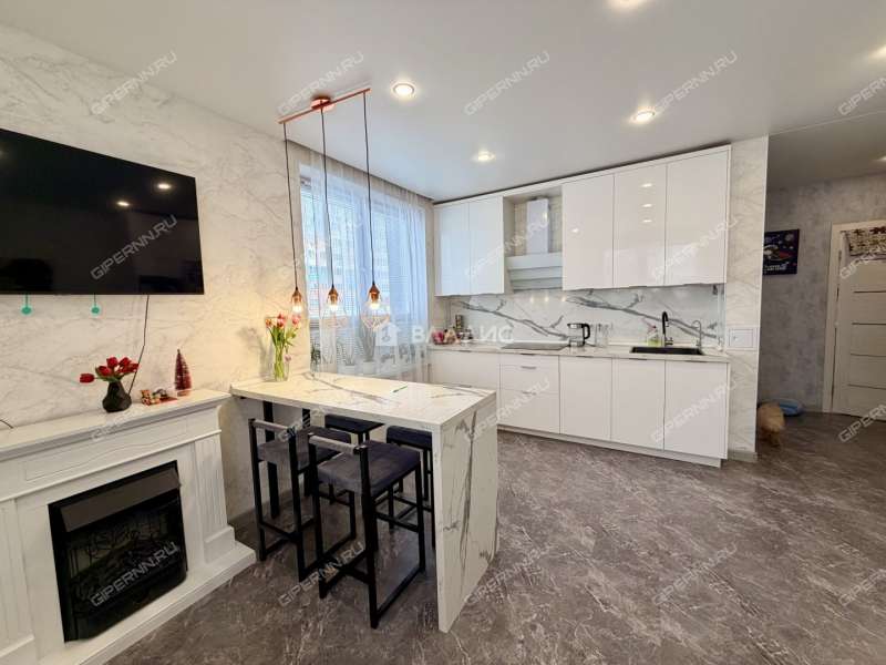 двухкомнатная квартира на улице Героя Советского Союза Аристархова дом 1