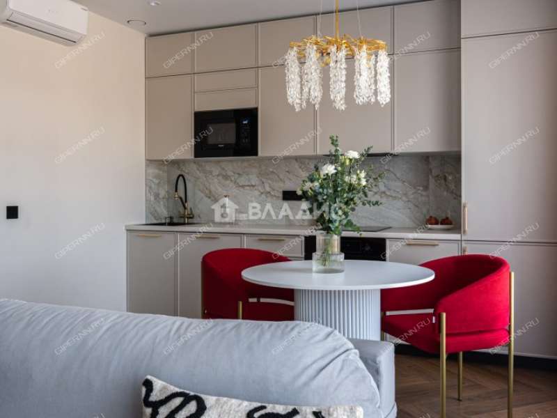 однокомнатная квартира на улице Небесная дом 1 деревня Утечино