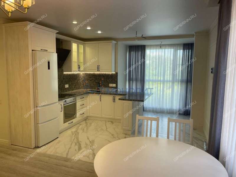 двухкомнатная квартира на улице Надежды Сусловой дом 22Б