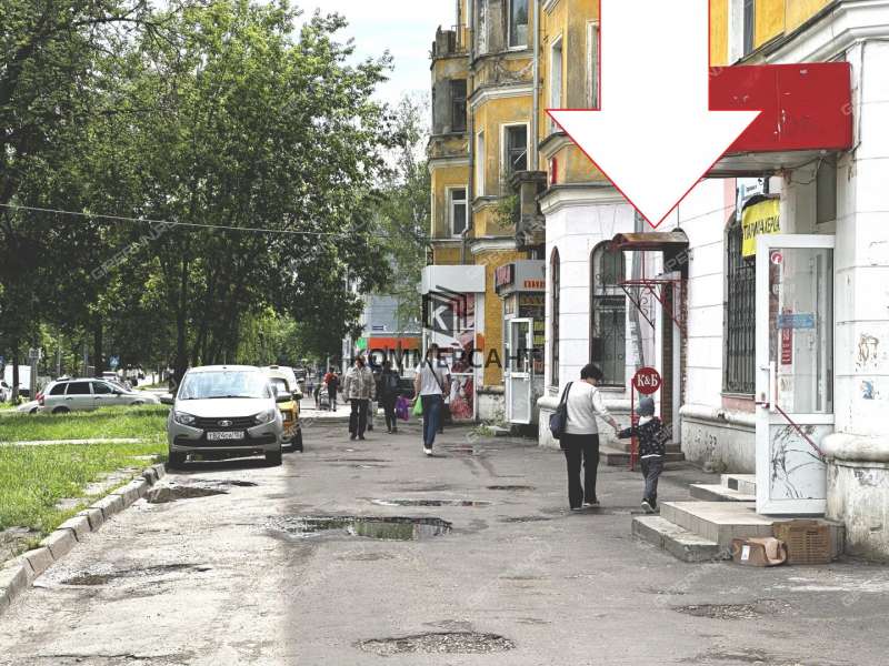 помещение под торговую площадь на улице Чаадаева