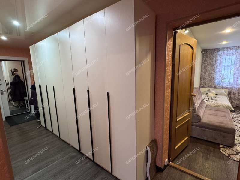 трёхкомнатная квартира на улице Попова дом 22 город Дзержинск