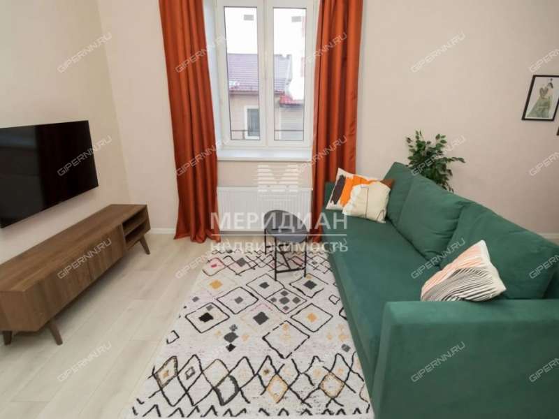 двухкомнатная квартира на 1-й Оранжерейной улице дом 24А