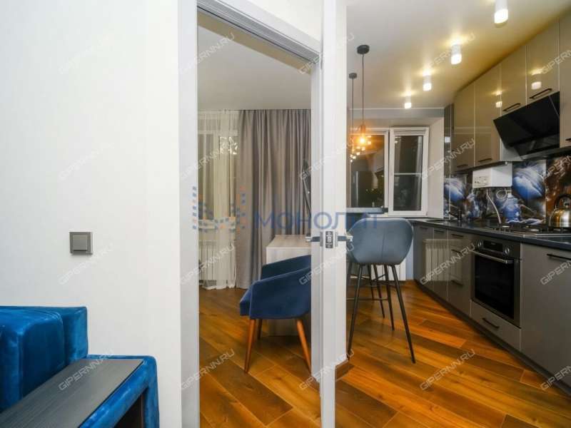 двухкомнатная квартира на улице Заломова дом 11