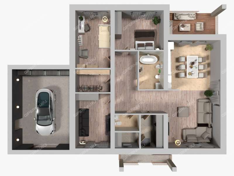 дом на  рабочий посёлок Малое Козино